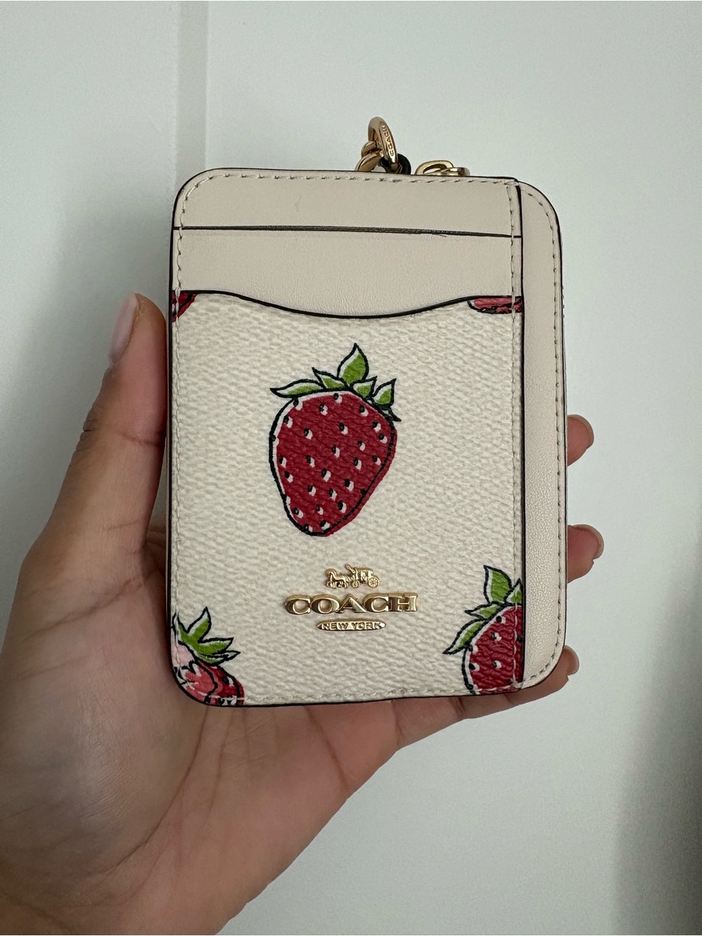 Coach Crossbody Bag and Strawberry Zip Card Case - Picture 12 of 14